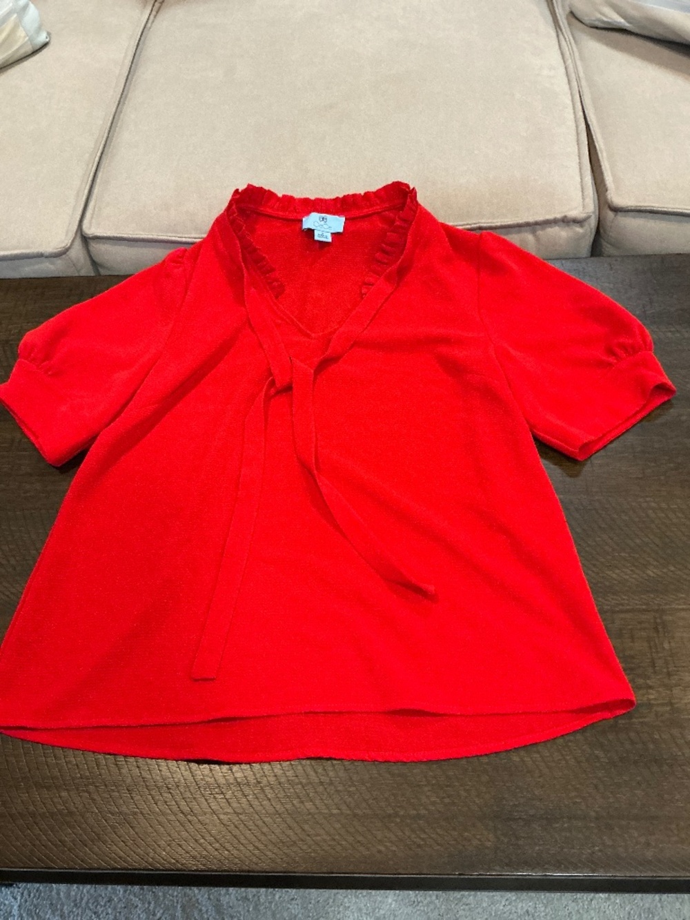 Red shirt